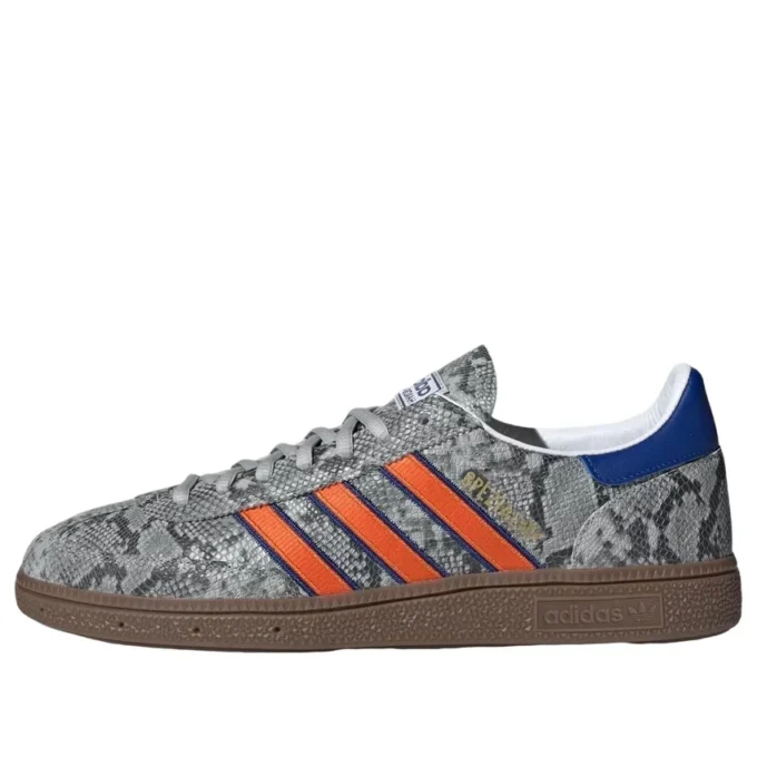 Adidas Handball Spezial „Grey Snakeskin Orange Royal”