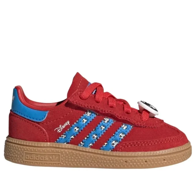 Adidas X Disney Handball Spezial Comfort Closure Elastic Lace „Red Lucid Blue”