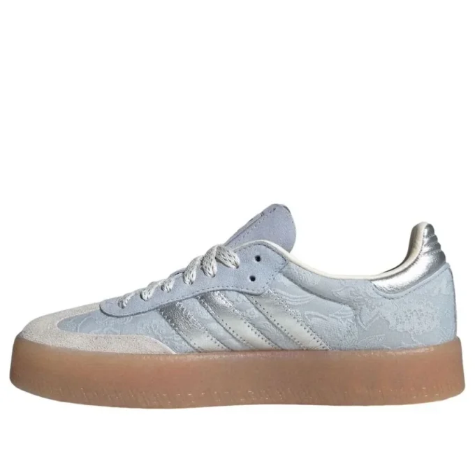 Adidas X Liberty London Handball Spezial „Crystal Sky Silver Metallic”