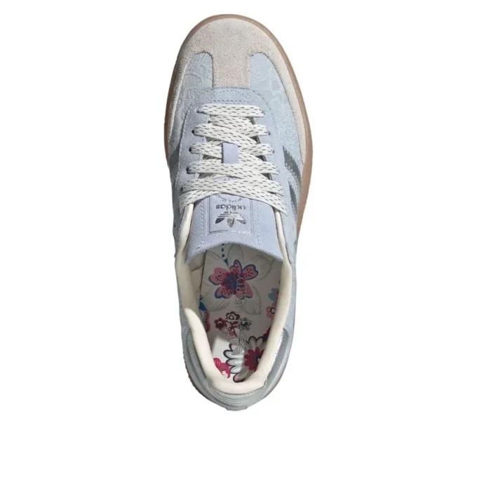 Adidas X Liberty London Handball Spezial „Crystal Sky Silver Metallic”